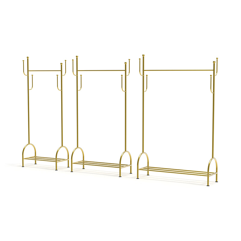 Kactus Rack Stand Standing Fork Rack Internet Celebrity Style Ubrania stojak na ubrania